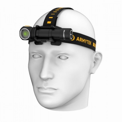Налобный фонарь Armytek Wizard C2 WG USB white (белый/зеленый)