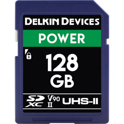 КАРТА ПАМЯТИ 128gb DELKIN SD Power 2000X UHS-II (U3/V90)