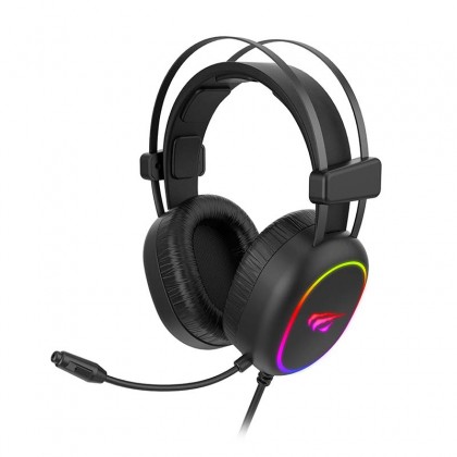Spēļu austiņas Havit GAMENOTE H2016D RGB USB+3.5mm