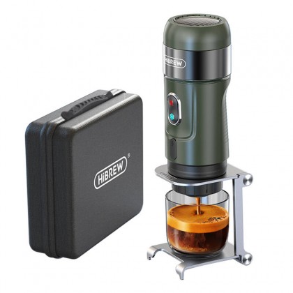 Pārnēsājams 3-in-1 kafijas automāts ar korpusu HiBREW H4B_GN